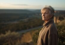 Reframing Aging: From “Getting Older” to “Entering a New Phase” Peaceful senior woman enjoying nature and aging gracefully.